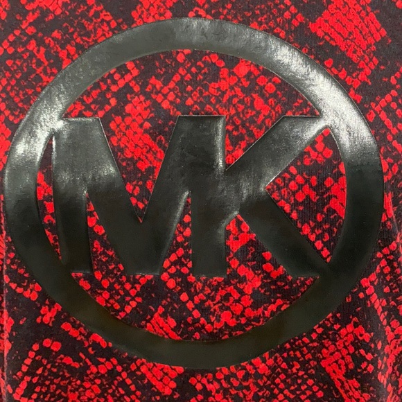 MICHAEL Michael Kors Snake Print Long Sleeve Logo Small - Picture 5 of 9